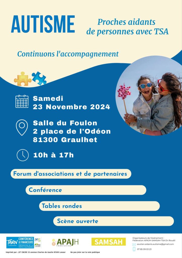 Autisme : Continuons l'accompagnement